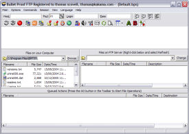 BulletProof FTP Client 2010.75.0.76 screenshot